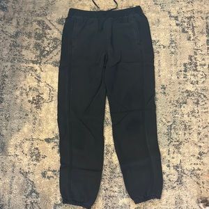 Gap charcoal grey.black jogger pants